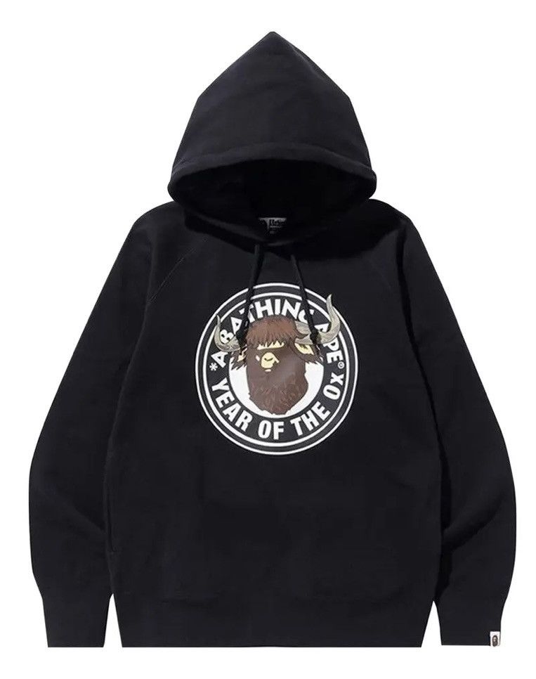 Bape BAPE Year Of The Ox Pullover Hoodie Size M Size US M / EU 48-50 / 2 - 1 Thumbnail