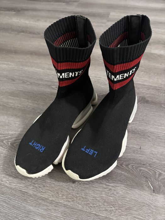 Vetements reebok sock pump sale