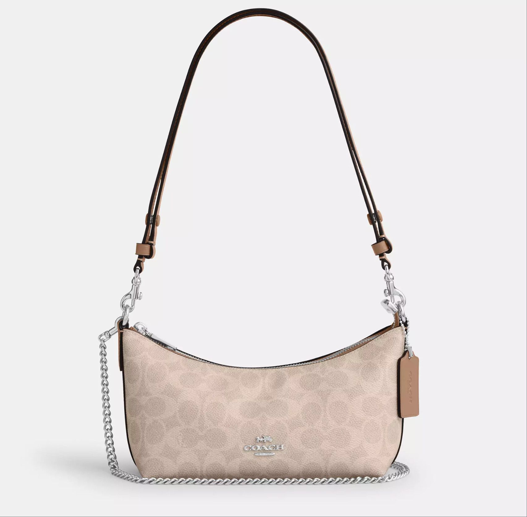 Coach Caitlin Shoulder Bag In Signature Canvas CEK80 Size ONE SIZE - 7 Thumbnail
