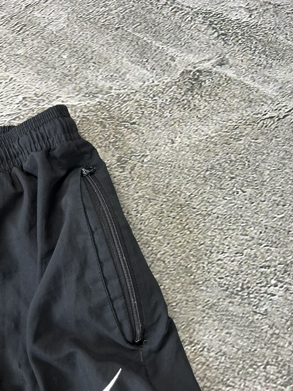 Nike × Vintage Nike vintage black track pants small swoosh 10 Size US 30 / EU 46 - 4 Thumbnail