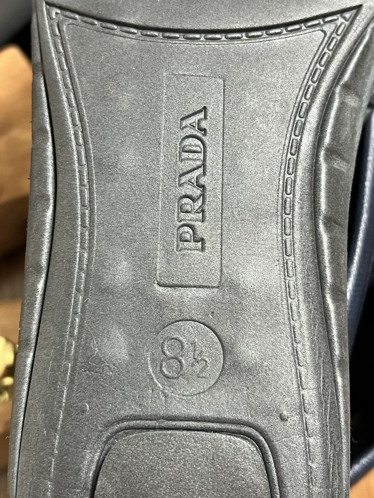 Prada Prada Saffiano Bi-Color Driving Loafers 2DD001 Size US 9.5 / EU 42-43 - 25 Thumbnail