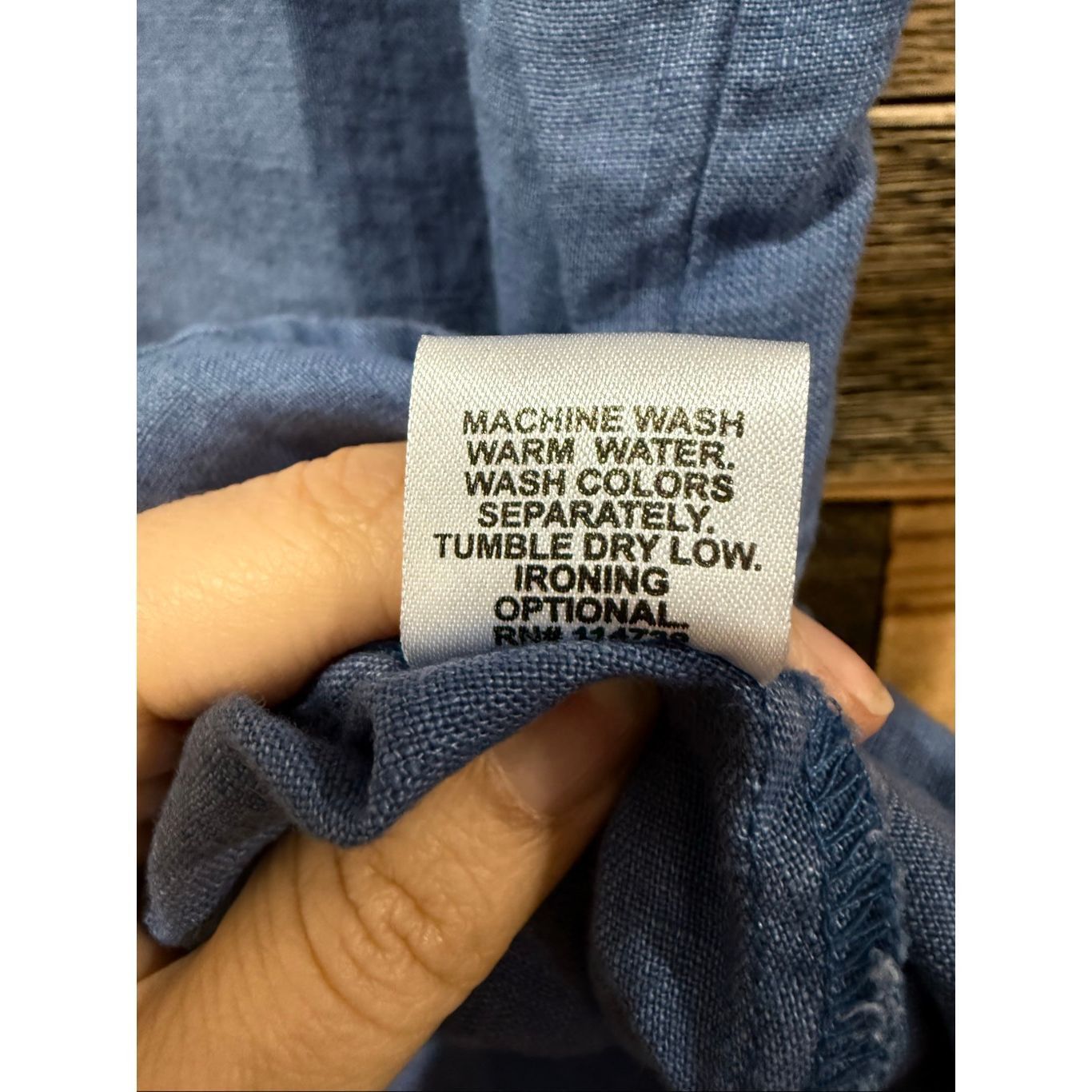 FLAX Flax NWOT blue linen sleeveless top size medium Size M / US 6-8 / IT 42-44 - 6 Thumbnail