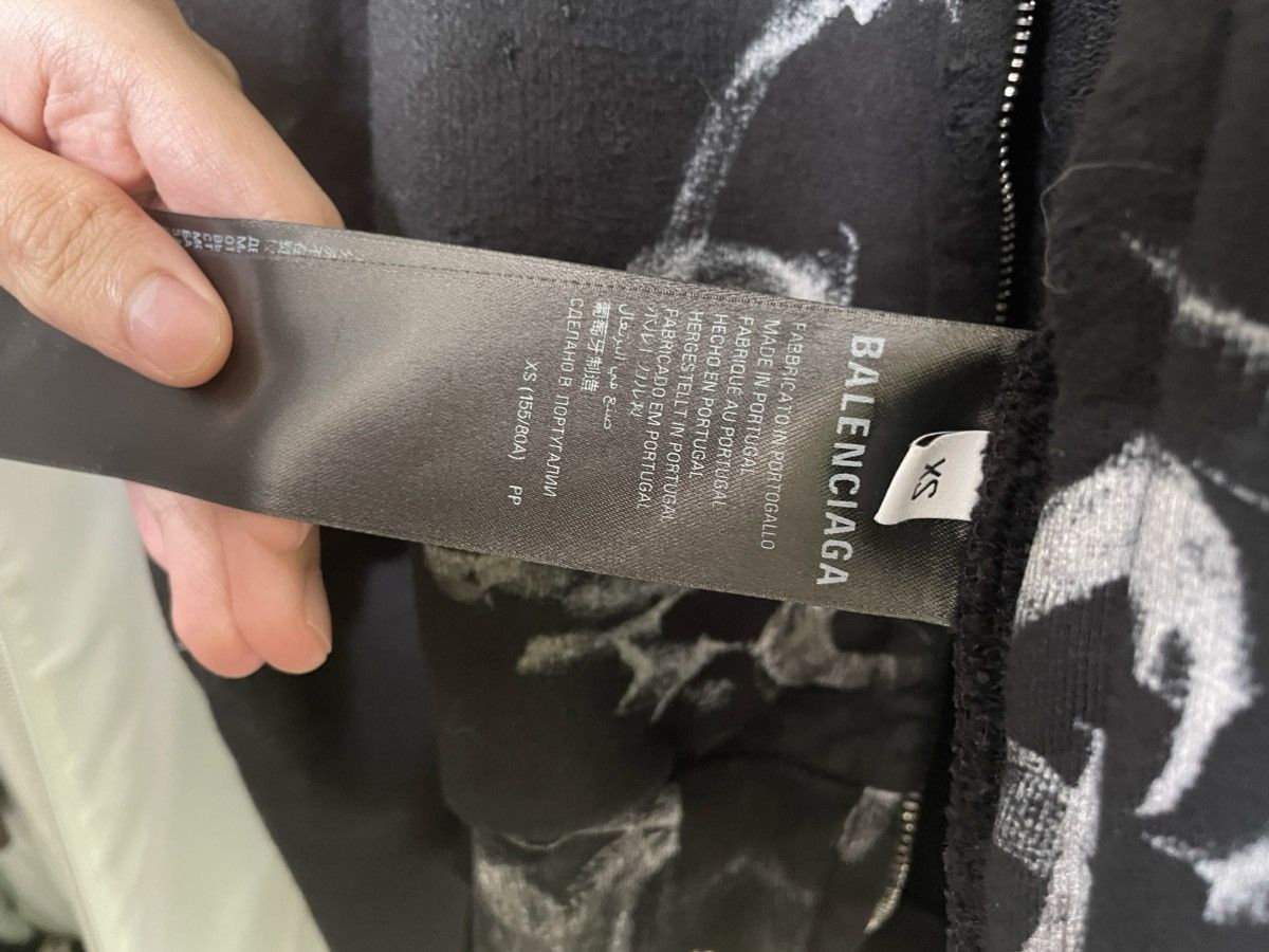 Balenciaga Balenciaga black skater hoodie Size US XS / EU 42 / 0 - 4 Thumbnail
