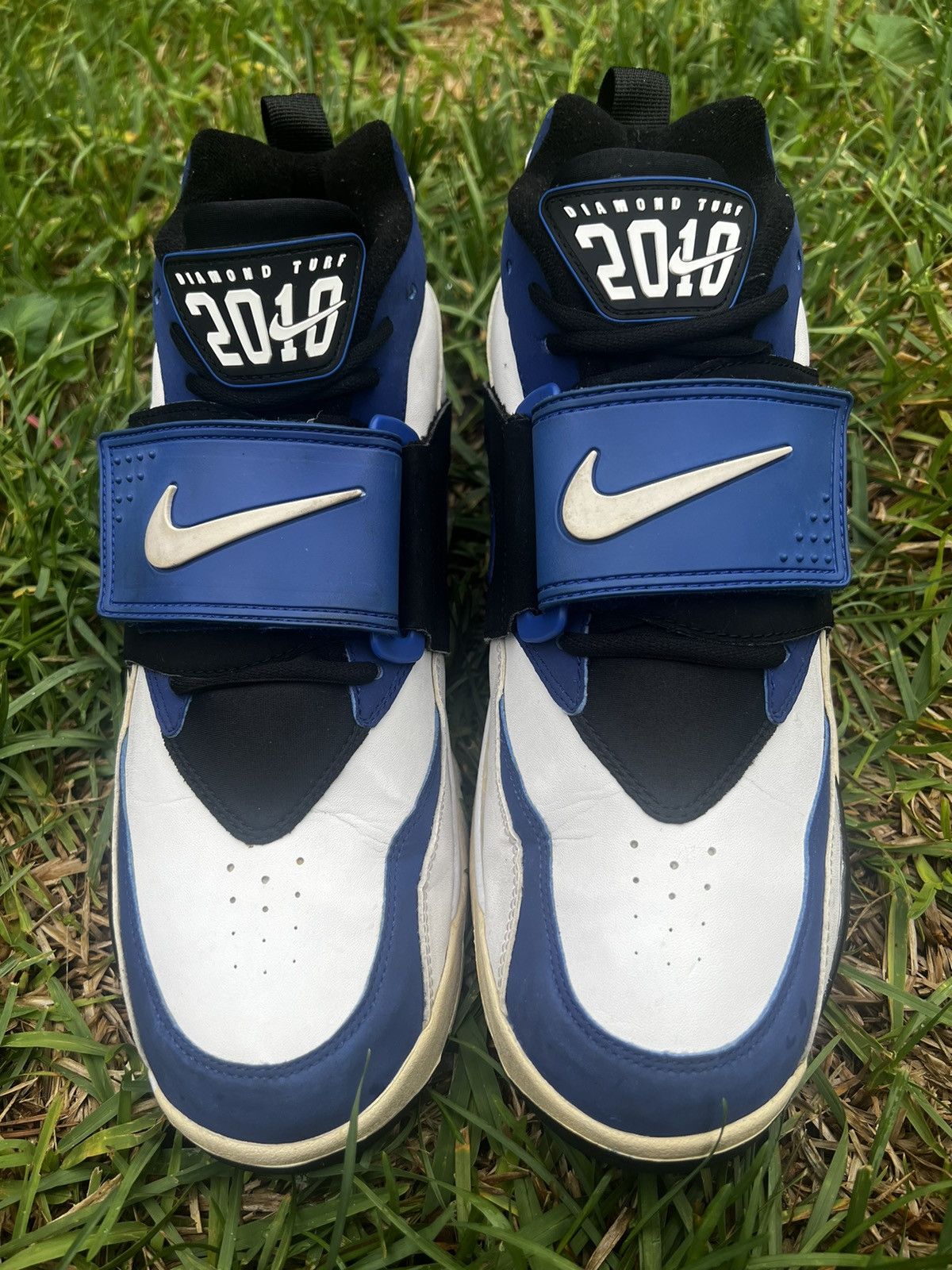 Nike RARE Nike Air Max Diamond Turf Size 12 Royal Blue shoes Size US 12 / EU 45 - 3 Thumbnail