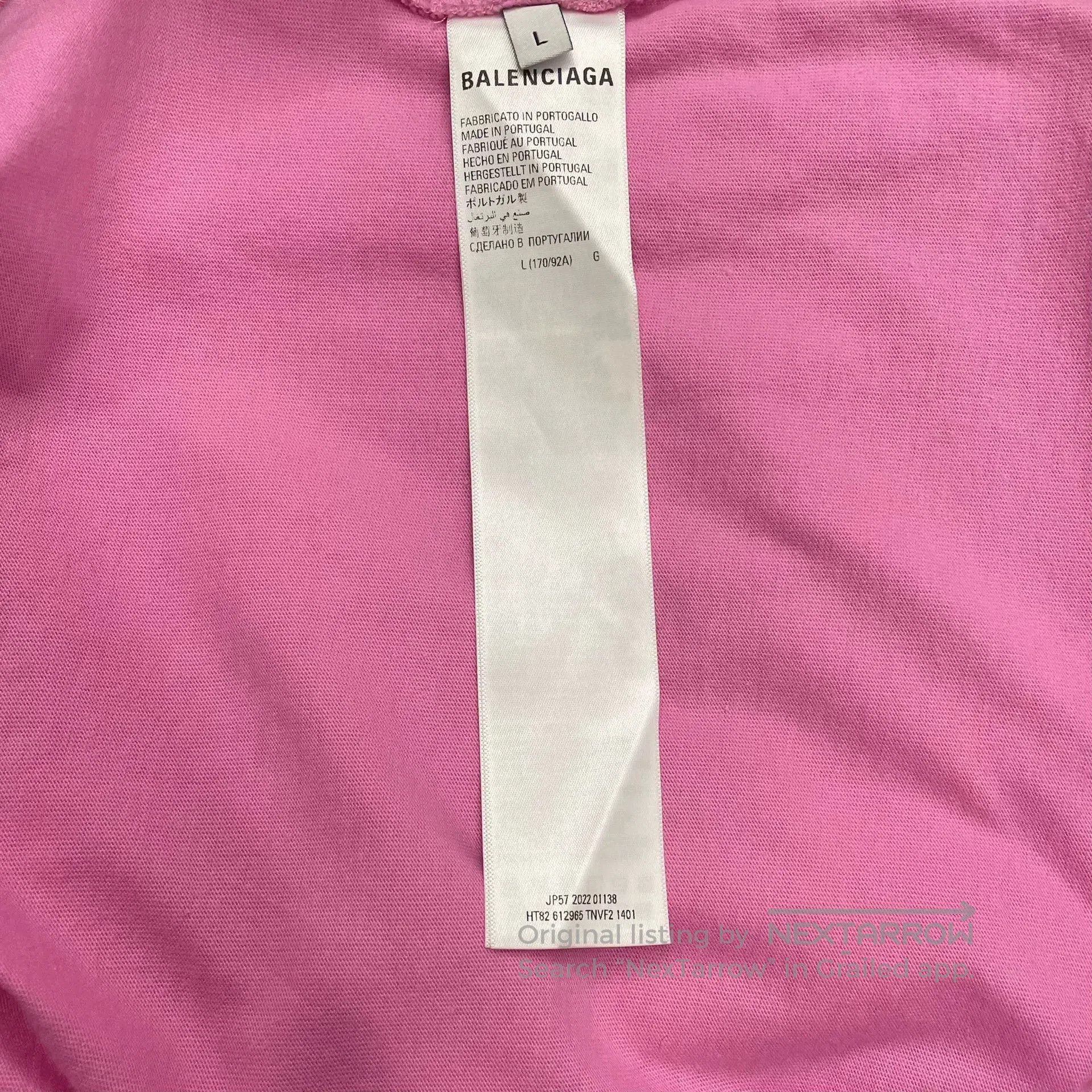 Balenciaga Balenciaga Pink 3B Logo Short. Size L / US 10 / IT 46 - 6 Thumbnail