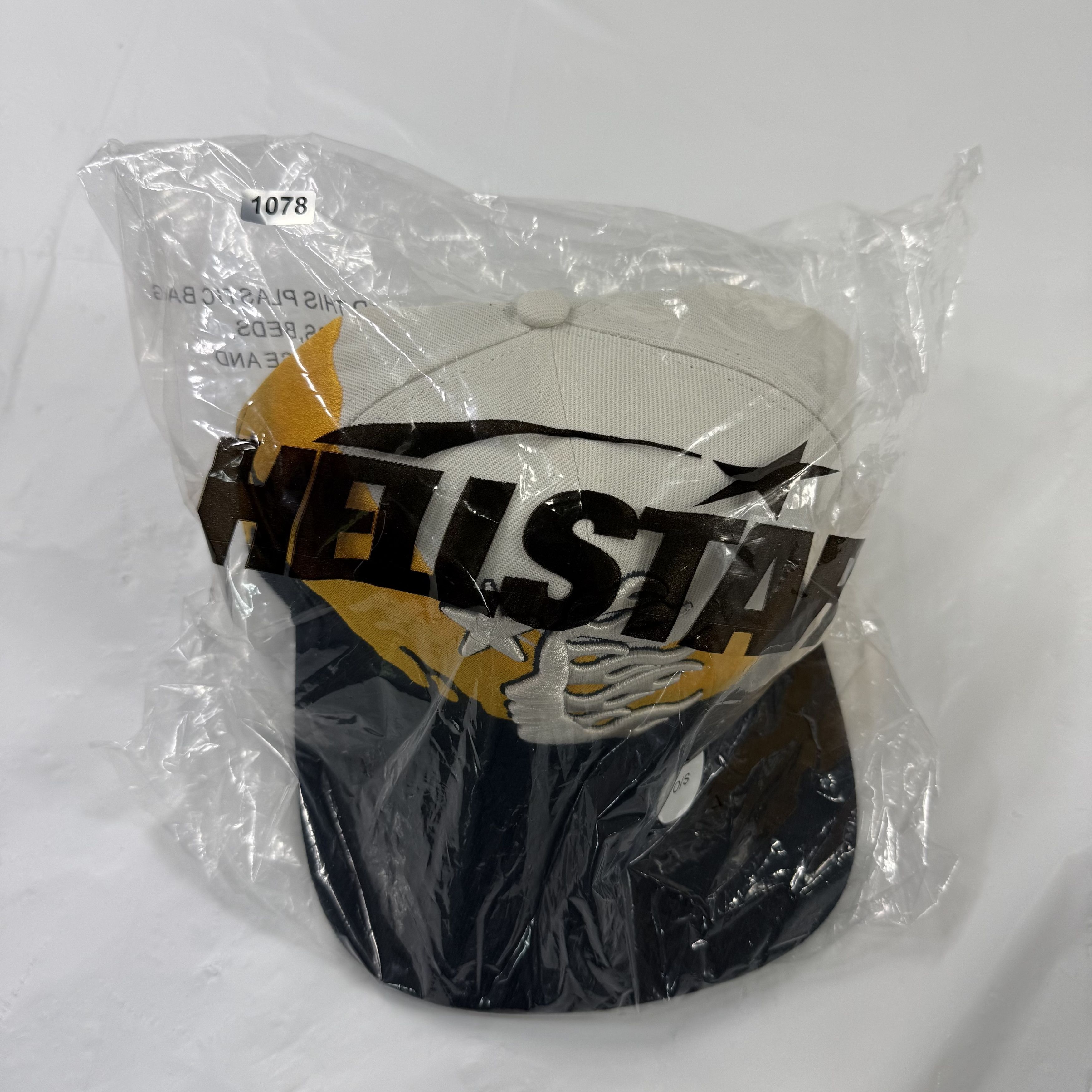HELLSTAR Hellstar Path To Paradise Snapback Hat Flame Logo Rhinestone Size ONE SIZE - 10 Thumbnail