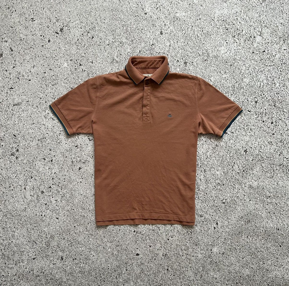 Designer × Vivienne Westwood Vivienne Westwood Small Logo Polo Shirt Size US XL / EU 56 / 4 - 2 Thumbnail