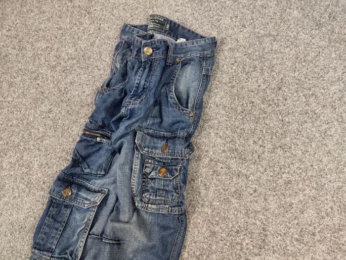 Hysteric Glamour Vintage Junya Watanabe Rick Owens Y2K Style Distressed Jeans Size US 30 / EU 46 - 4 Thumbnail