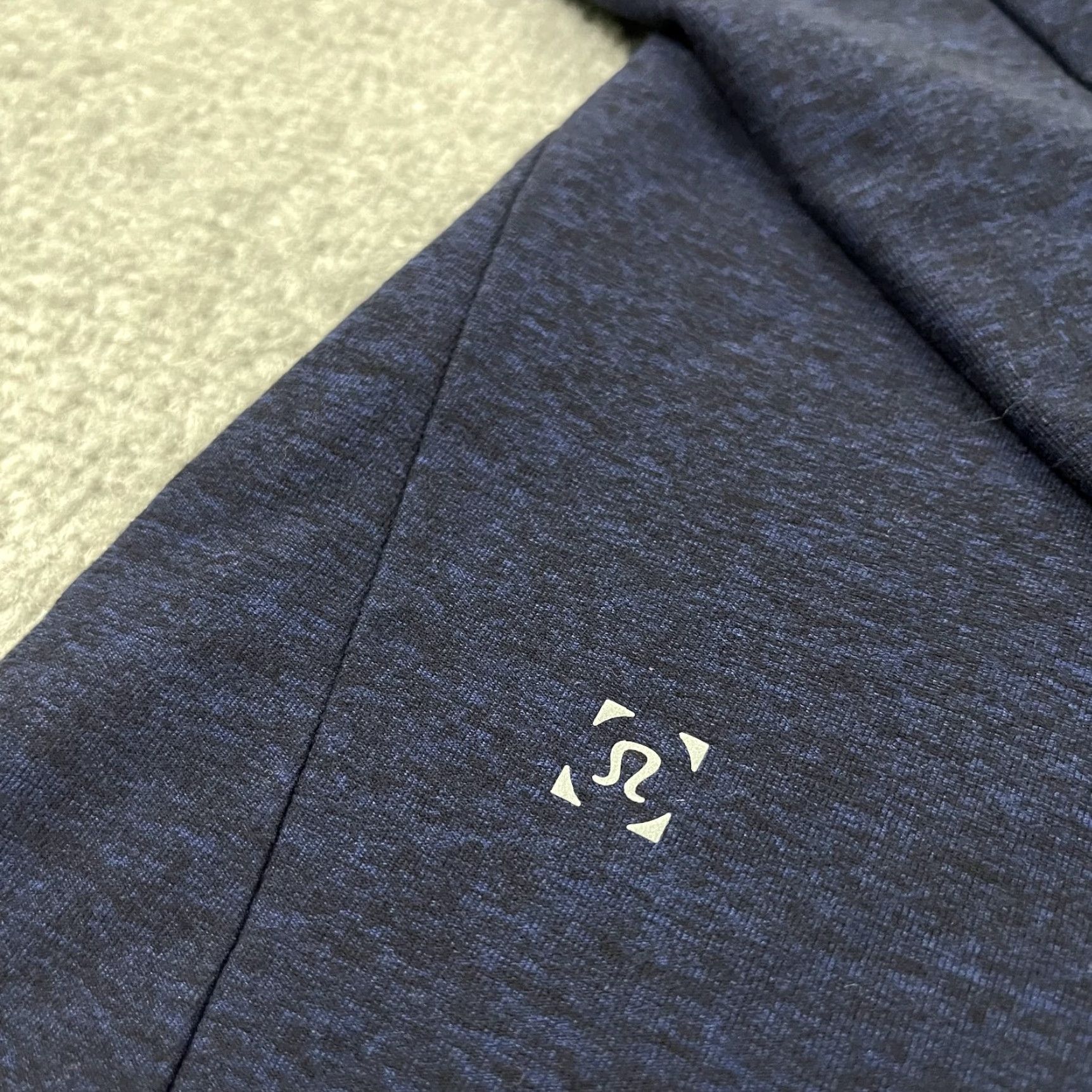 Lululemon Lululemon Surge Warm Half-Zip Pullover Mens XL Blue Performance Active Running Size US XL / EU 56 / 4 - 2 Thumbnail