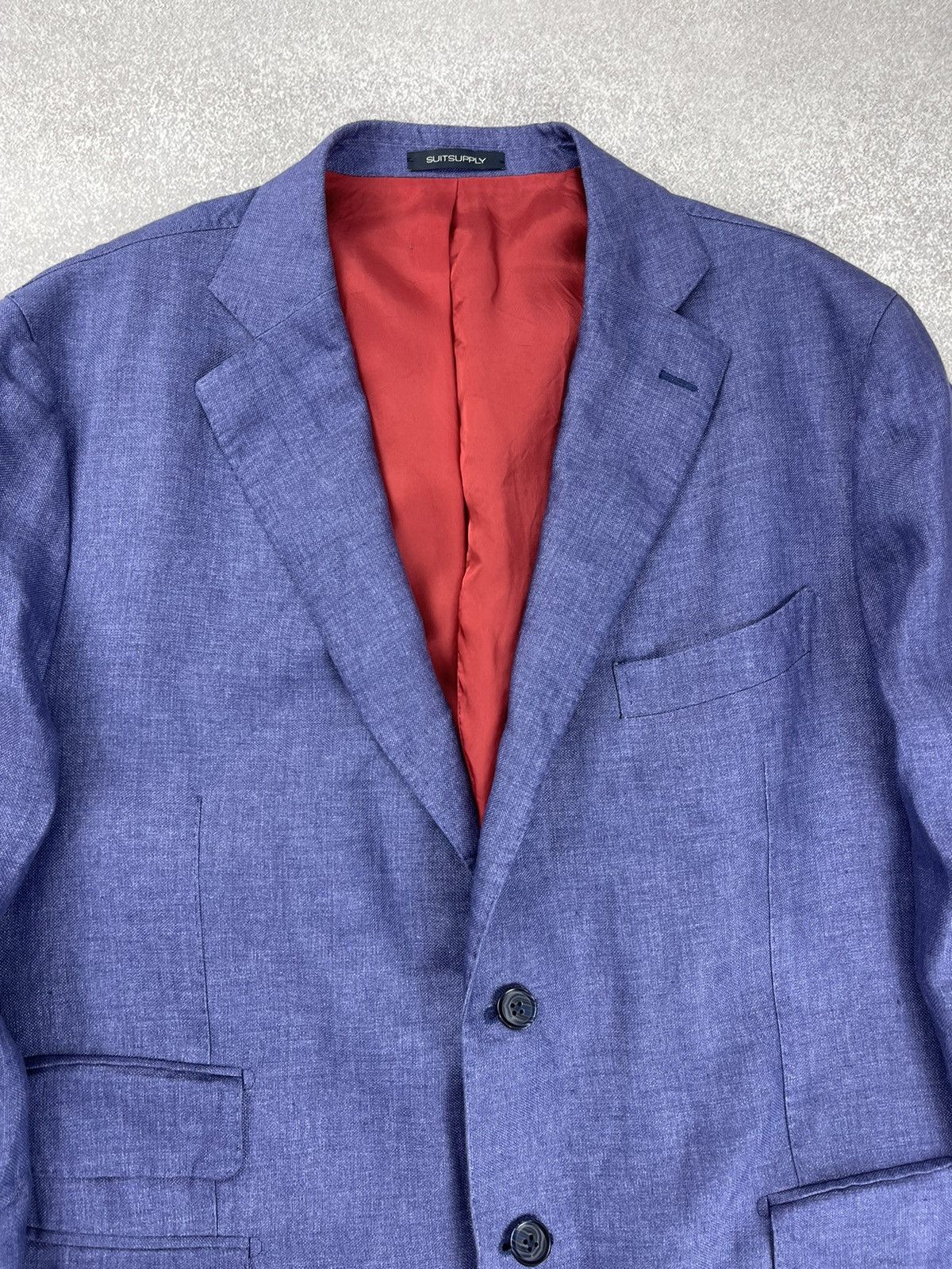 Suitsupply Suitsupply Custom Linen Blazer Men’s Size 48S - 5 Thumbnail