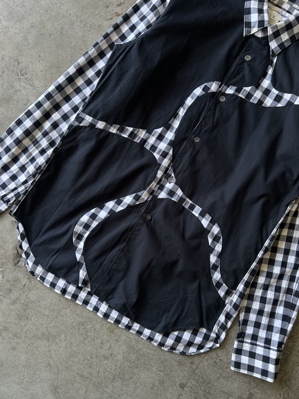 Comme des Garcons SHIRT Comme des Garçons Shirt - A/W12 Angelica Patchwork Shirt Size US S / EU 44-46 / 1 - 5 Thumbnail
