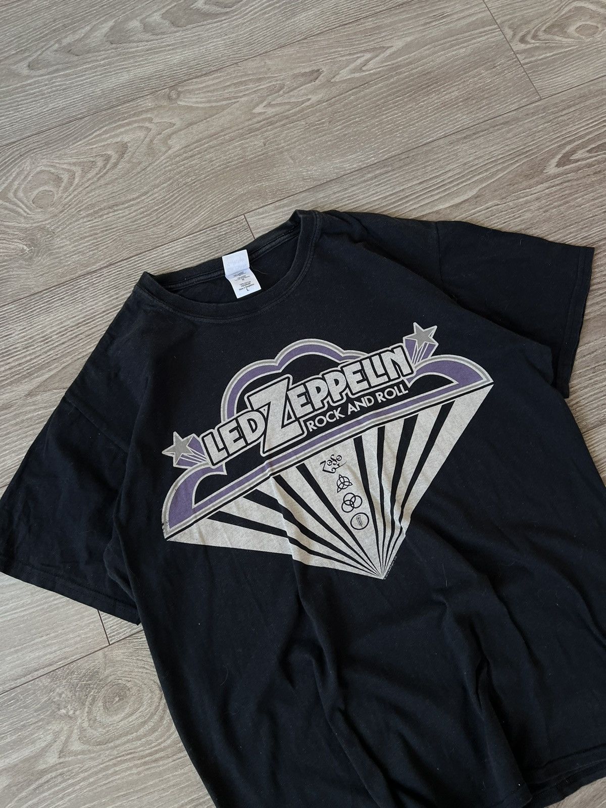 Band Tees × Vintage ‼️Led Zeppelin Archival Vintage Rock Band T-shirt‼️ Size US L / EU 52-54 / 3 - 13 Thumbnail