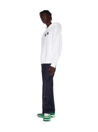 Off-White o1gr1nt0425 Cat Skate Hoodie in White Size US XS / EU 42 / 0 - 3 Thumbnail