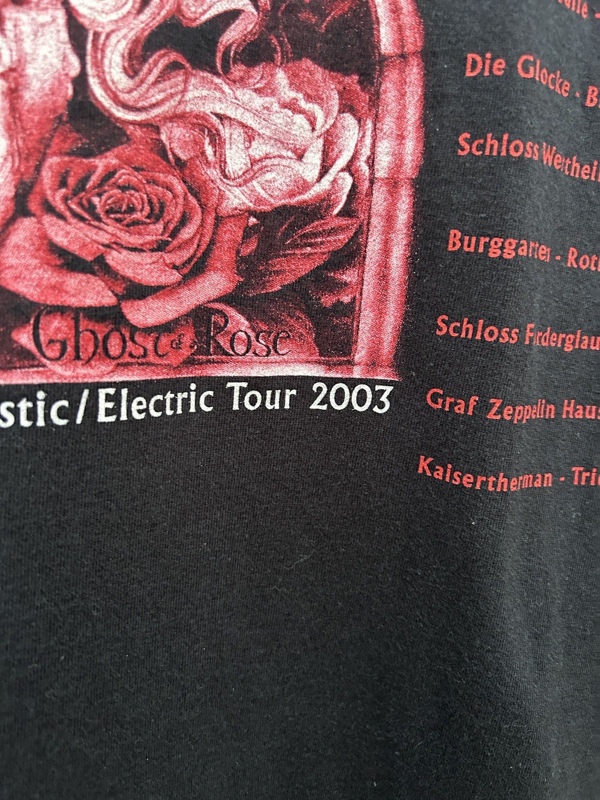 Band Tees 00s Vintage Blackmore’s Night 2003 Ghost Of A Rose Tour Tee Size US L / EU 52-54 / 3 - 7 Thumbnail