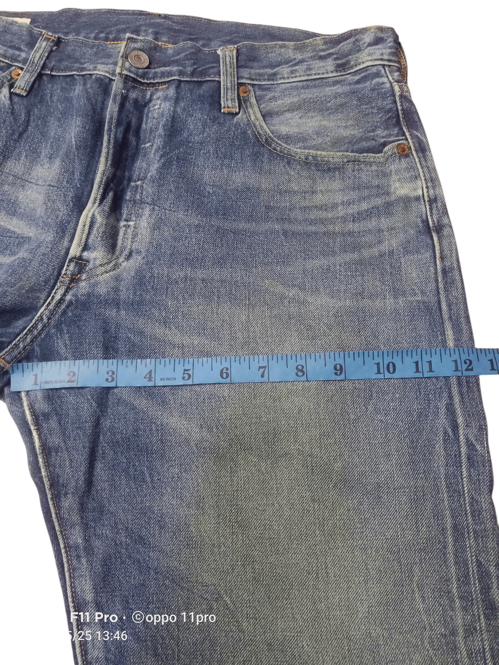 Levi's Vintage Clothing 💥 Vintage Levi's 501 (LVC) Distressdenim Men Redselved 💥 Size US 34 / EU 50 - 10 Thumbnail