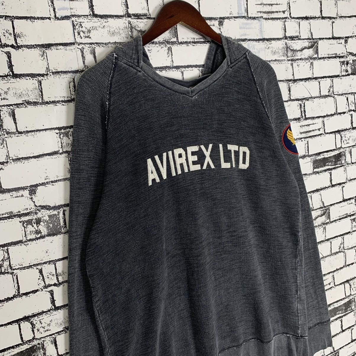 Avirex × Vintage Avirex American Military Avirex Limited Patches Hoodie Size US L / EU 52-54 / 3 - 5 Thumbnail
