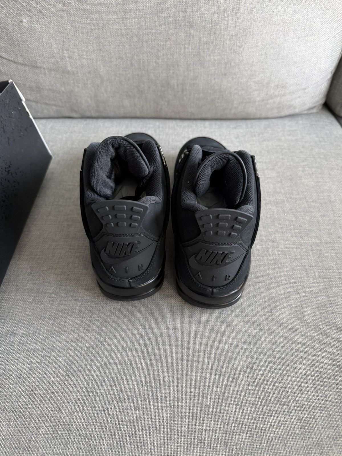 Jordan Brand Jordan Retro 4 Black Cat Size US 8.5 / IT 38.5 - 5 Thumbnail