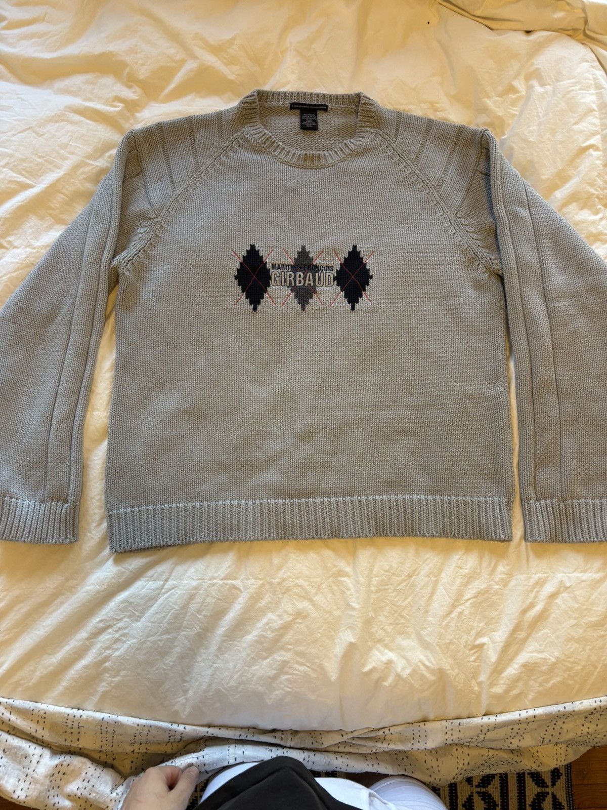 Marithe + Francois Girbaud Oversized Girbaud Knit Sweater Size US XXL / EU 58 / 5 - 1 Thumbnail