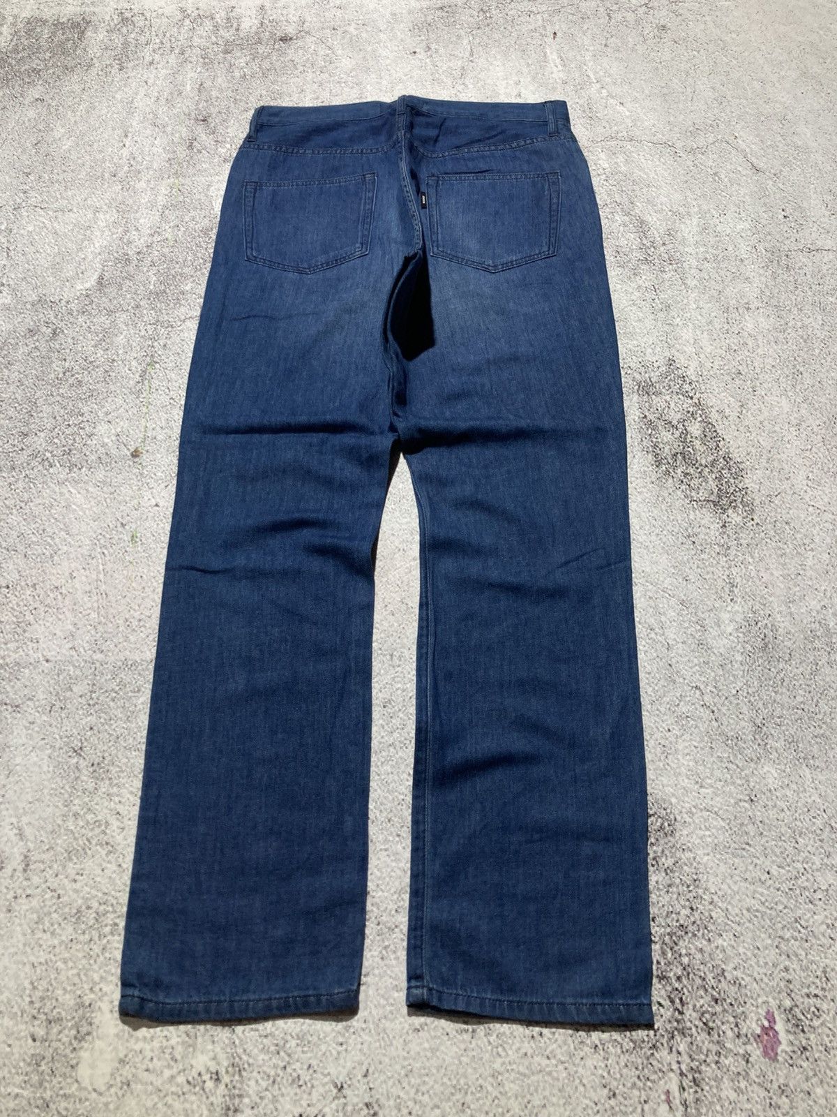 CABANE de ZUCCa Zucca by Issey Miyake Soft Denim Jeans Indigo Dye Pants Size US 31 - 2 Thumbnail