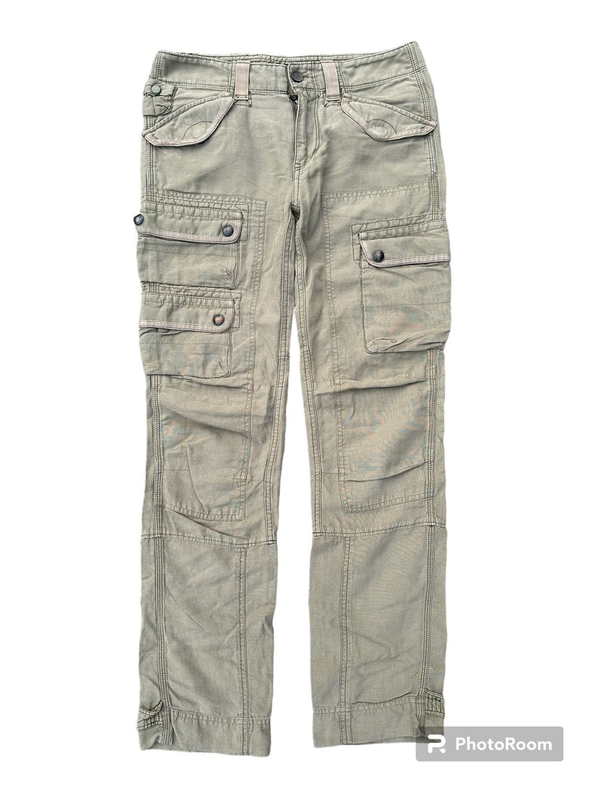 Japanese Brand CARGO PANTS POLO RALPH LAUREN SENDITIONARIES MULTIPOCKET Size US 29 - 1 Thumbnail