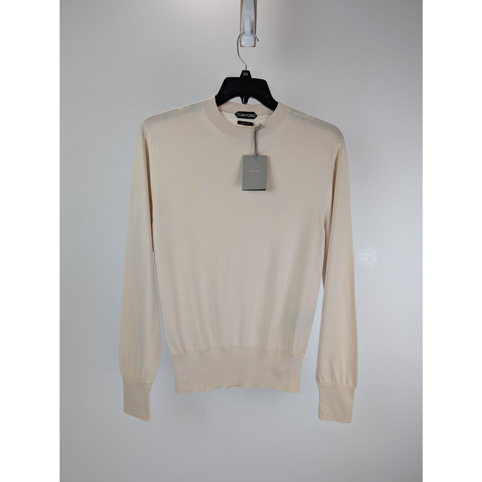 Tom Ford o1rshd1 Q:2 / Sweatshirt in Beige Size US M / EU 48-50 / 2 - 1 Thumbnail