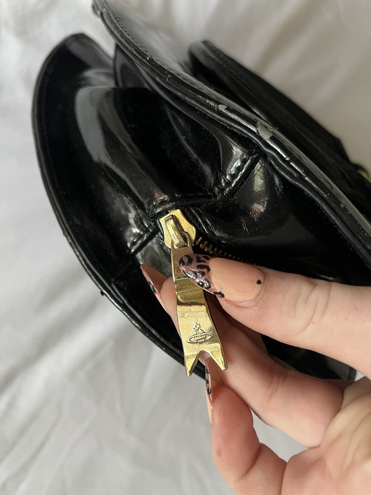 Vivienne Westwood Vivienne Westwood black heart chancery bag Size ONE SIZE - 4 Thumbnail