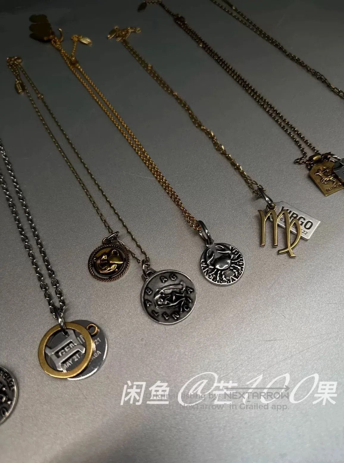 Balenciaga Balenciaga Capricorn Zodiac Necklace. Size ONE SIZE - 5 Thumbnail