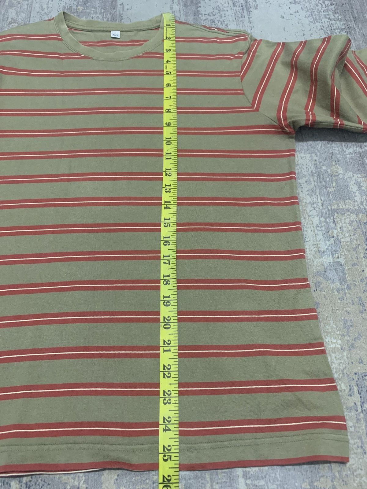 Japanese Brand UNIQLO Striped Longsleeve Tee Japanese Minimal Streetwear Size US M / EU 48-50 / 2 - 8 Thumbnail