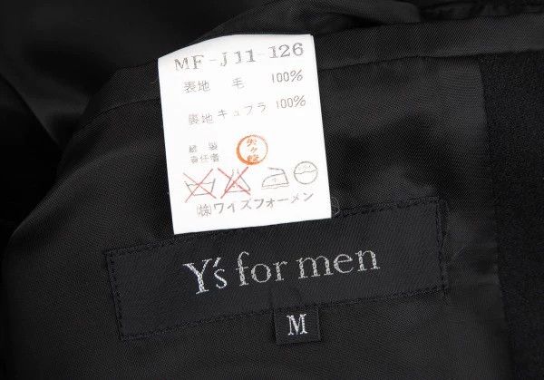 Y's for Men Y's For Men 1996ss Horn Button Wool Coat Size US M / EU 48-50 / 2 - 8 Thumbnail