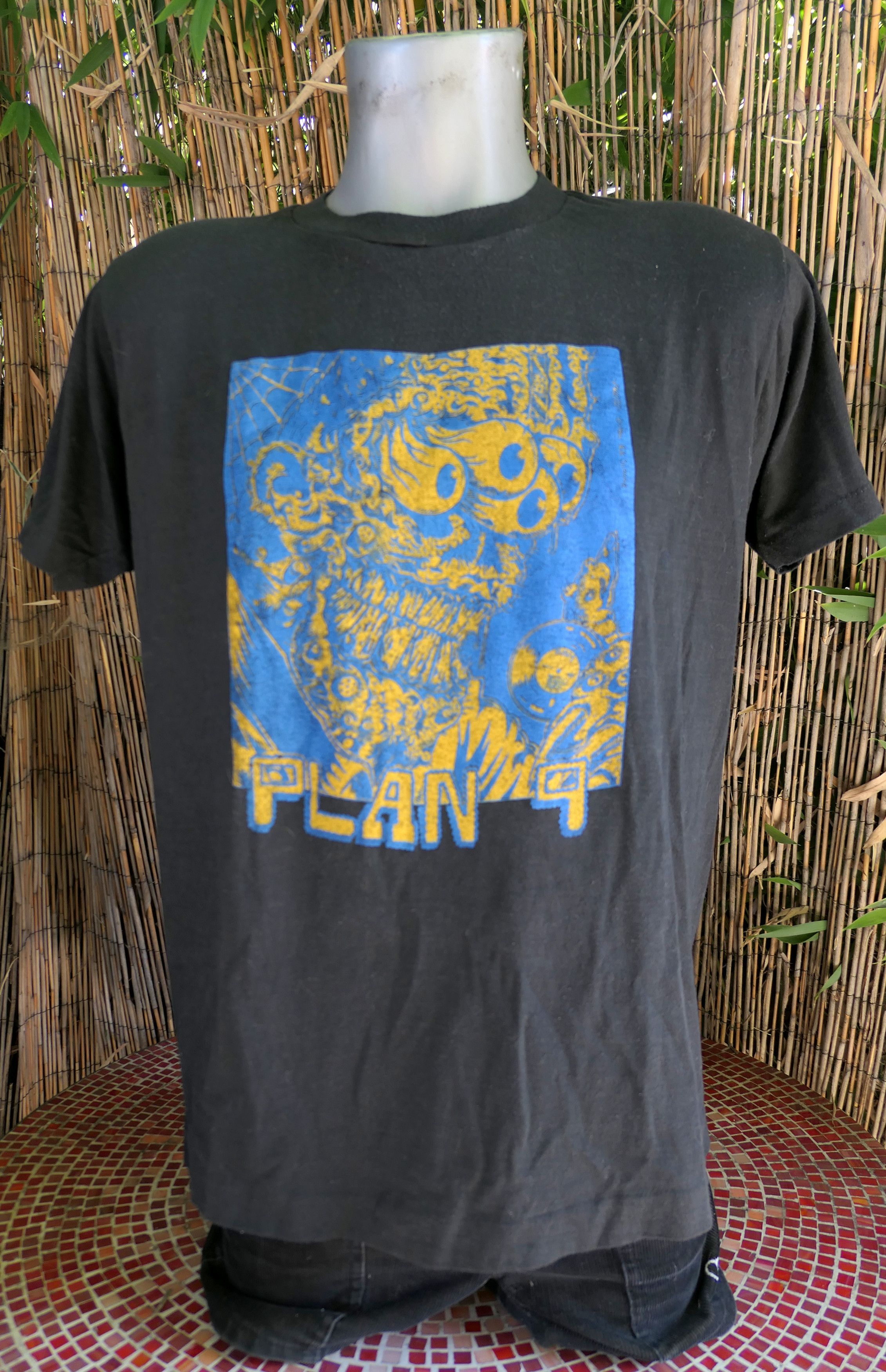 Vintage 80's Vintage PLAN 9 Dealing With Dead T Shirt L Screen Stars Size US L / EU 52-54 / 3 - 2 Thumbnail