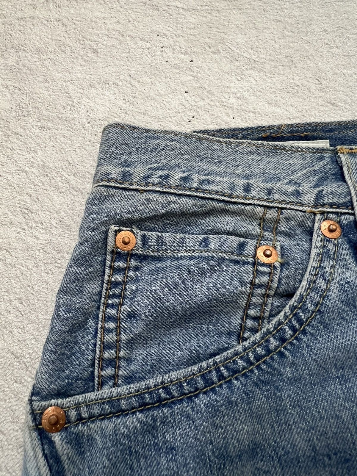 Hysteric Glamour × Undercover 2000s Levis Big E Twisted Panel Rebuild Jeans y2k Lgb Ifsix Size US 32 / EU 48 - 6 Thumbnail