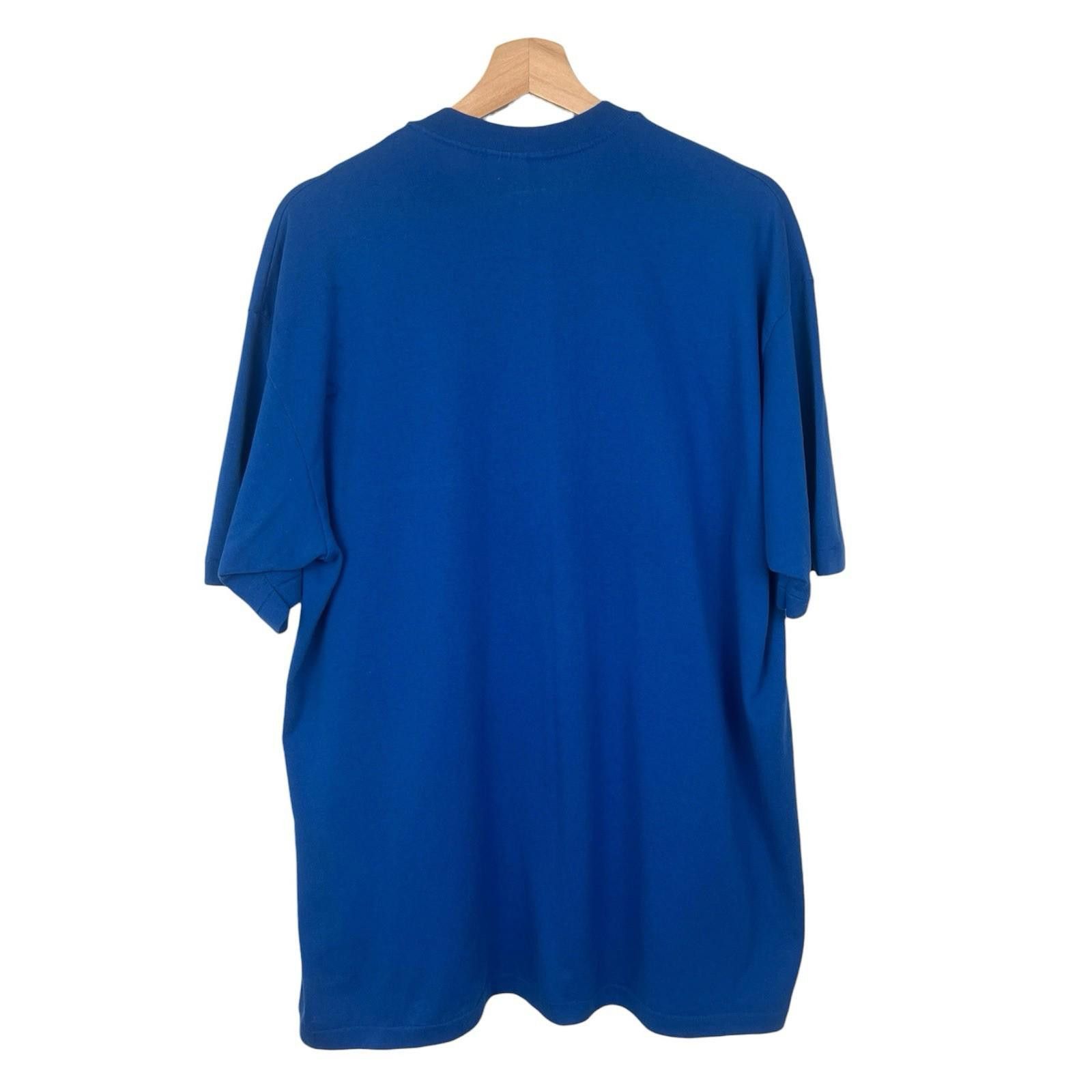 Other Vintage 80s Indianapolis Colts NFL Football Blue T Shirt XL Size US XL / EU 56 / 4 - 5 Thumbnail