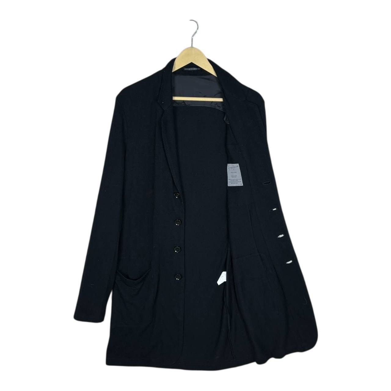 Yohji Yamamoto Yohji Yamamoto Pour Homme SS04 Knit Blazer Rayon Angora Jkt Size US M / EU 48-50 / 2 - 3 Thumbnail