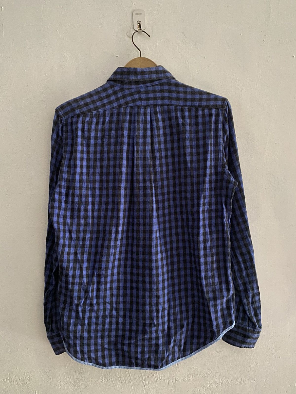 Engineered Garments × Needles × Nepenthes 2000s Nepenthes asymmetric checkered button shirt Size US S / EU 44-46 / 1 - 2 Thumbnail