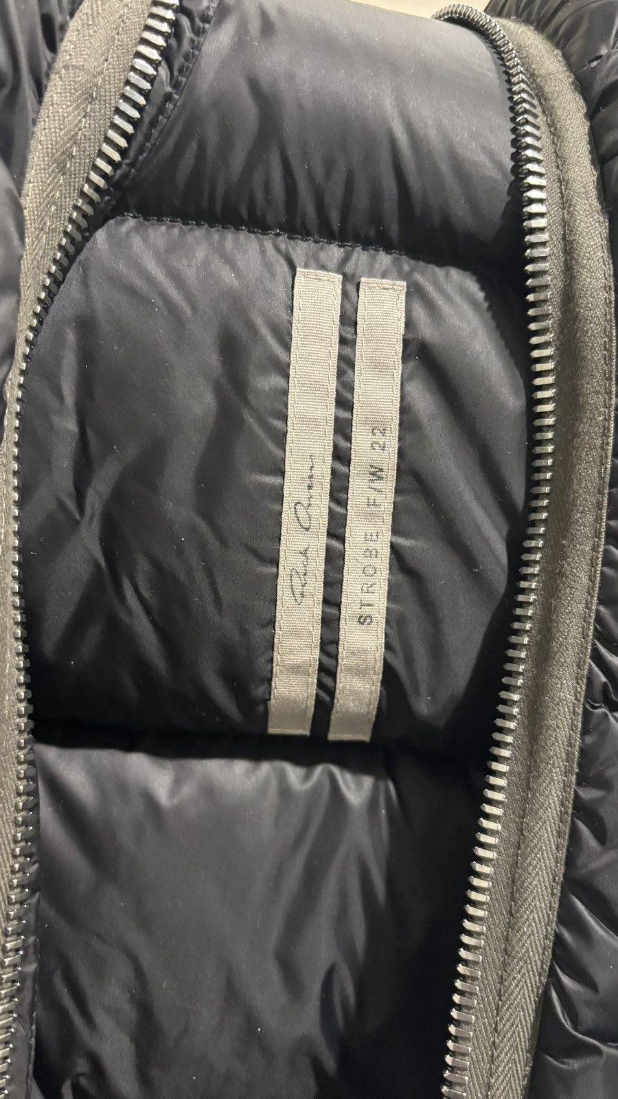 Rick Owens Rick Owens FW22 Strobe Gimp Puffer Jacket Size US L / EU 52-54 / 3 - 11 Thumbnail