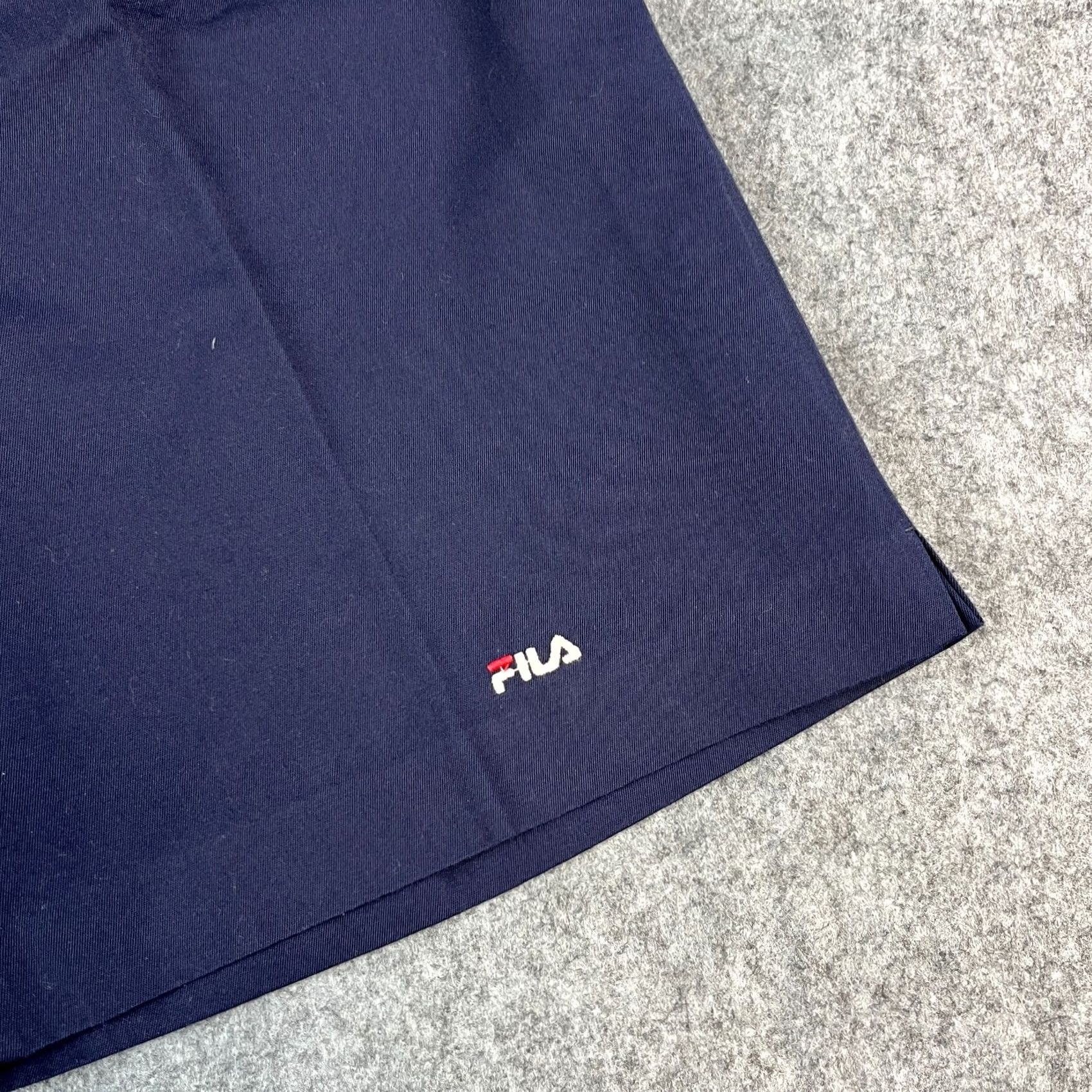 Fila VINTAGE FILA Womens Cotton Shorts Pleated 27 UK 8 Navy Blue Made In Italy Size 30" / US 8 / IT 44 - 7 Thumbnail