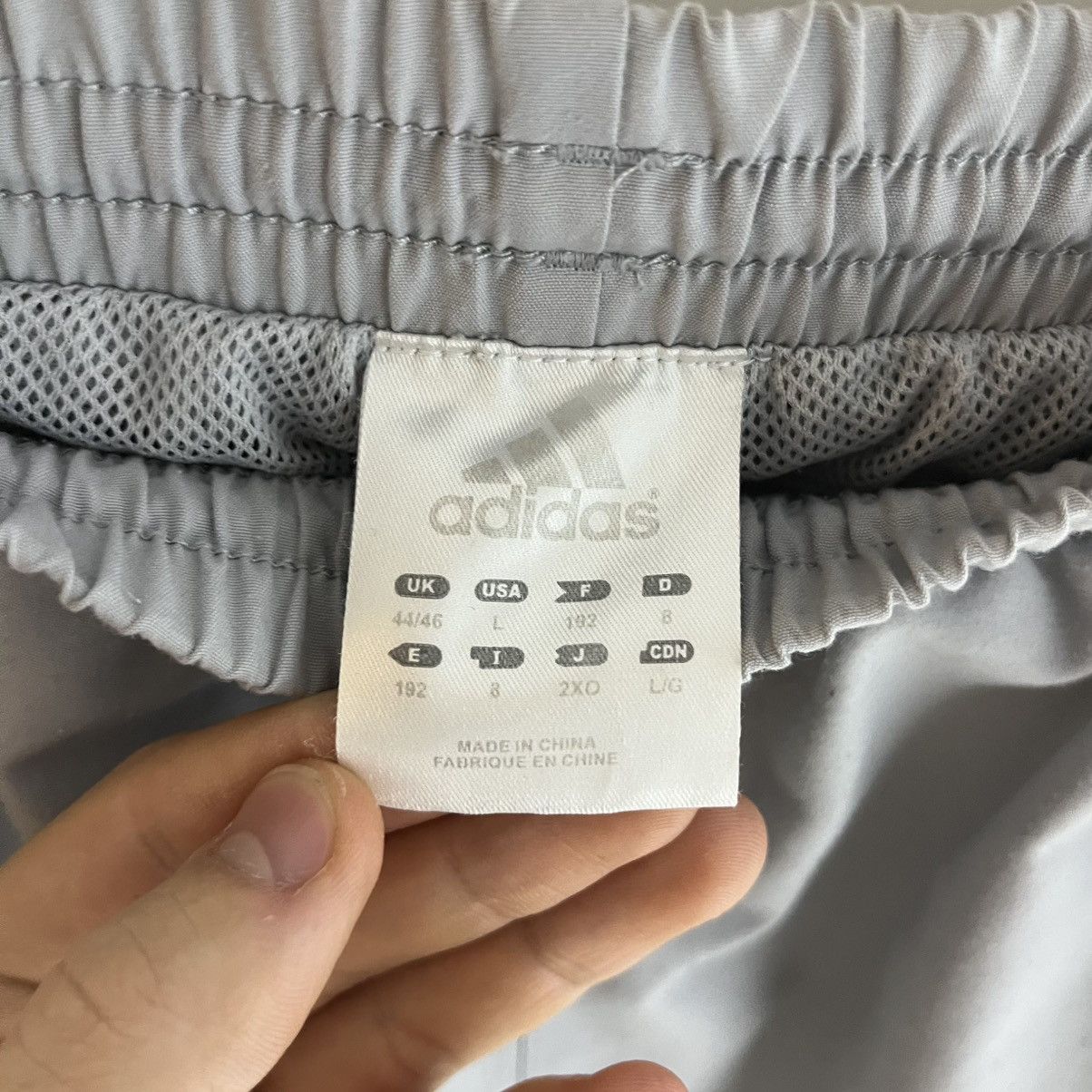 Adidas Vintage Adidas Grey Tracksuit Streetwear Y2K Sport Size 44L - 14 Thumbnail