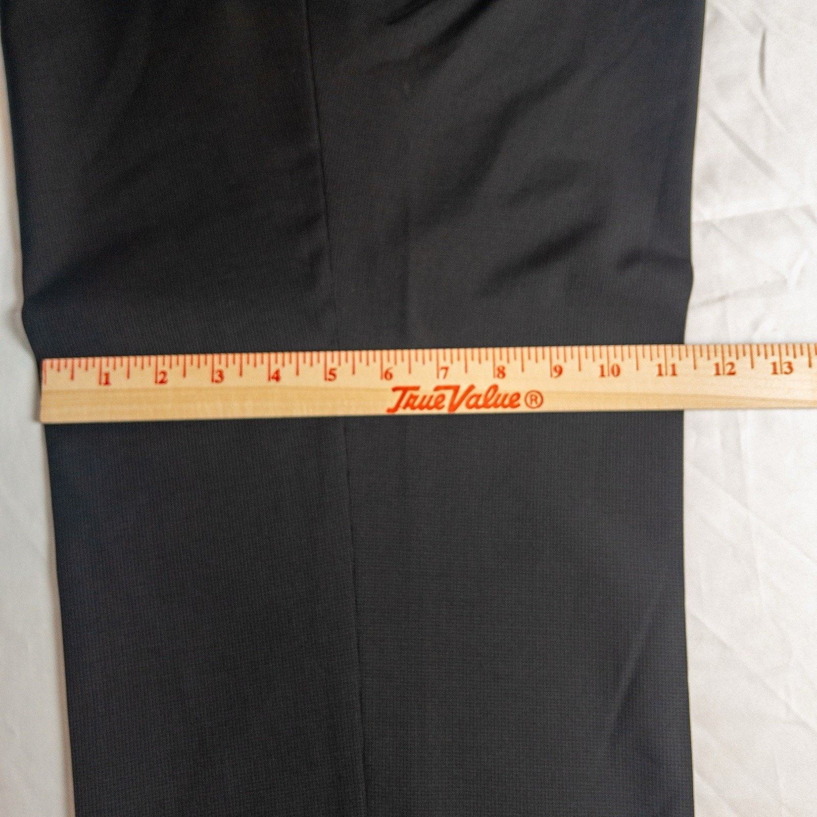 Canali Canali Mens Dress Pants 36x27 Black Wool Pleated A78220/99 Size 34R - 13 Thumbnail