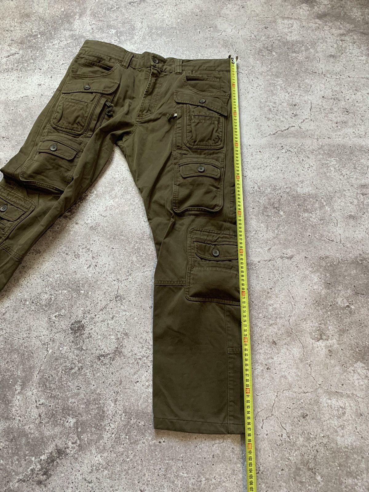 Dolce & Gabbana RARE Dolce & Gabbana 00s Multi Pocket Cargo Pants Size US 34 / EU 50 - 16 Thumbnail