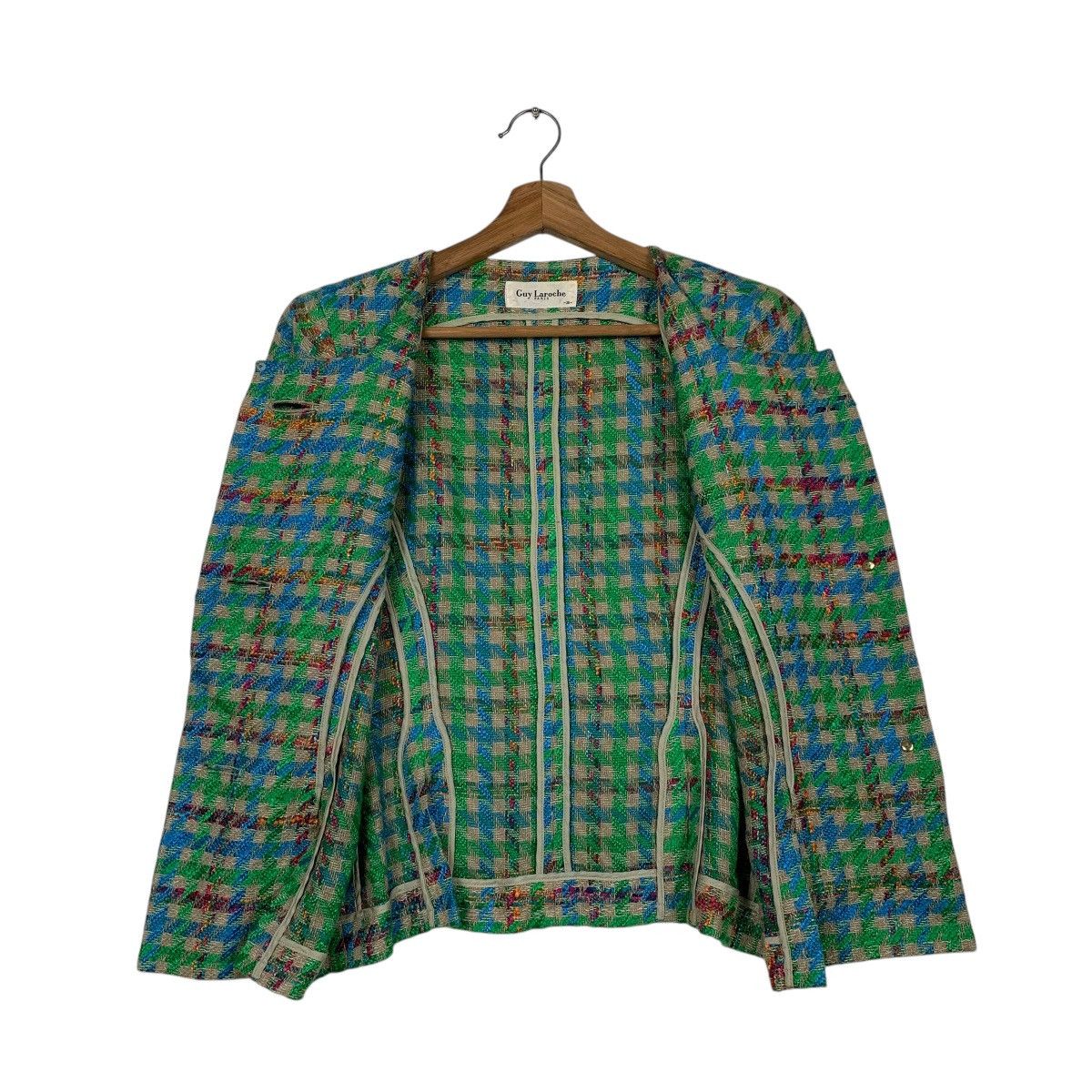 Guy Laroche Guy Laroche Paris Tweed Jacket Size S / US 4 / IT 40 - 11 Thumbnail