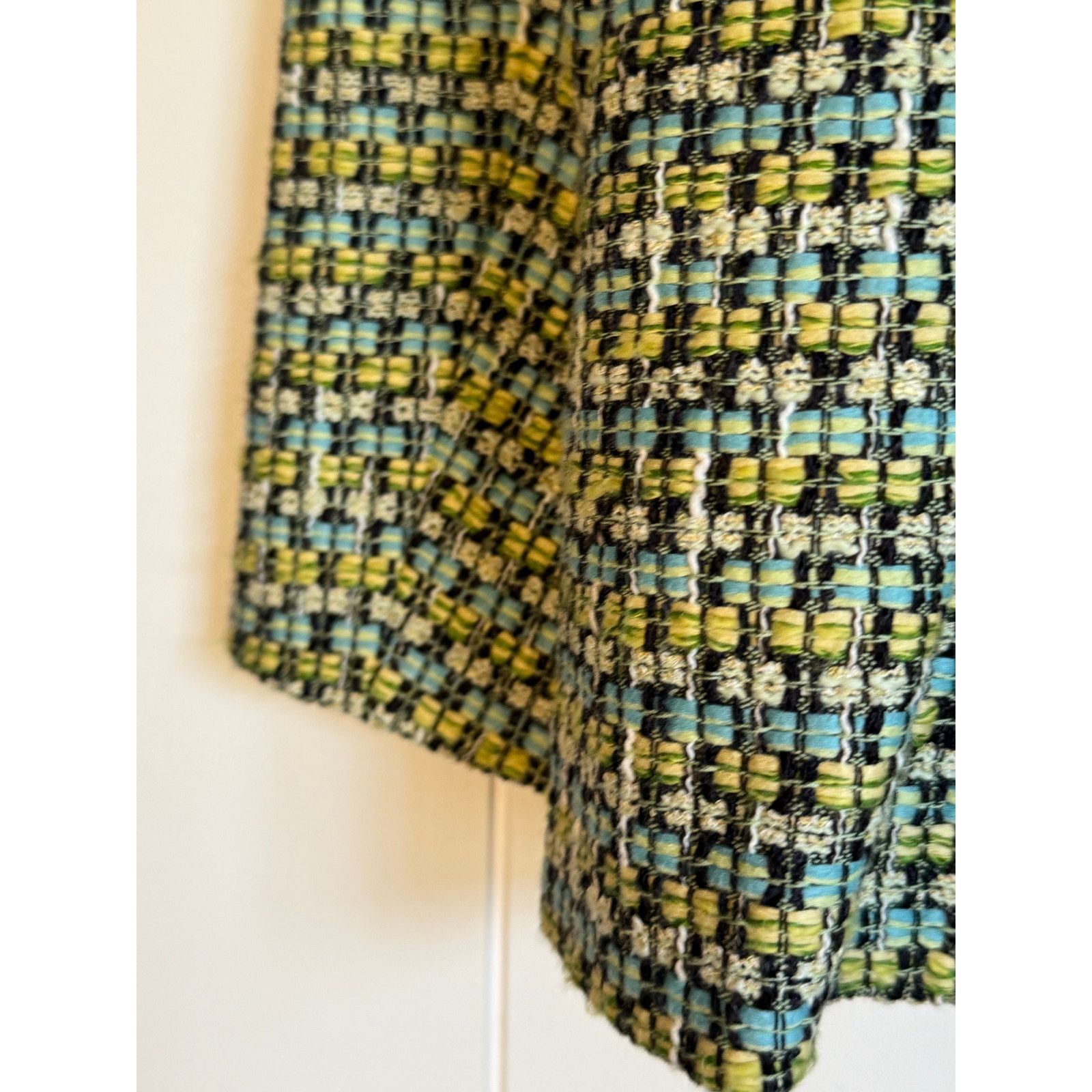 Austin Reed Austin Reed · Tweed Open Blazer · Blue Yellow · Size 14 Size XL / US 12-14 / IT 48-50 - 6 Thumbnail