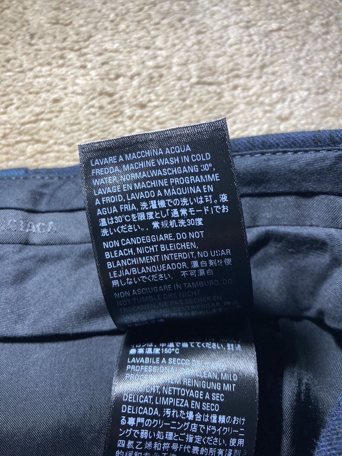 Balenciaga FW19 Balenciaga Cropped Flannel Pants Tartan Plaid 2019 44 Size US 28 / EU 44 - 7 Thumbnail
