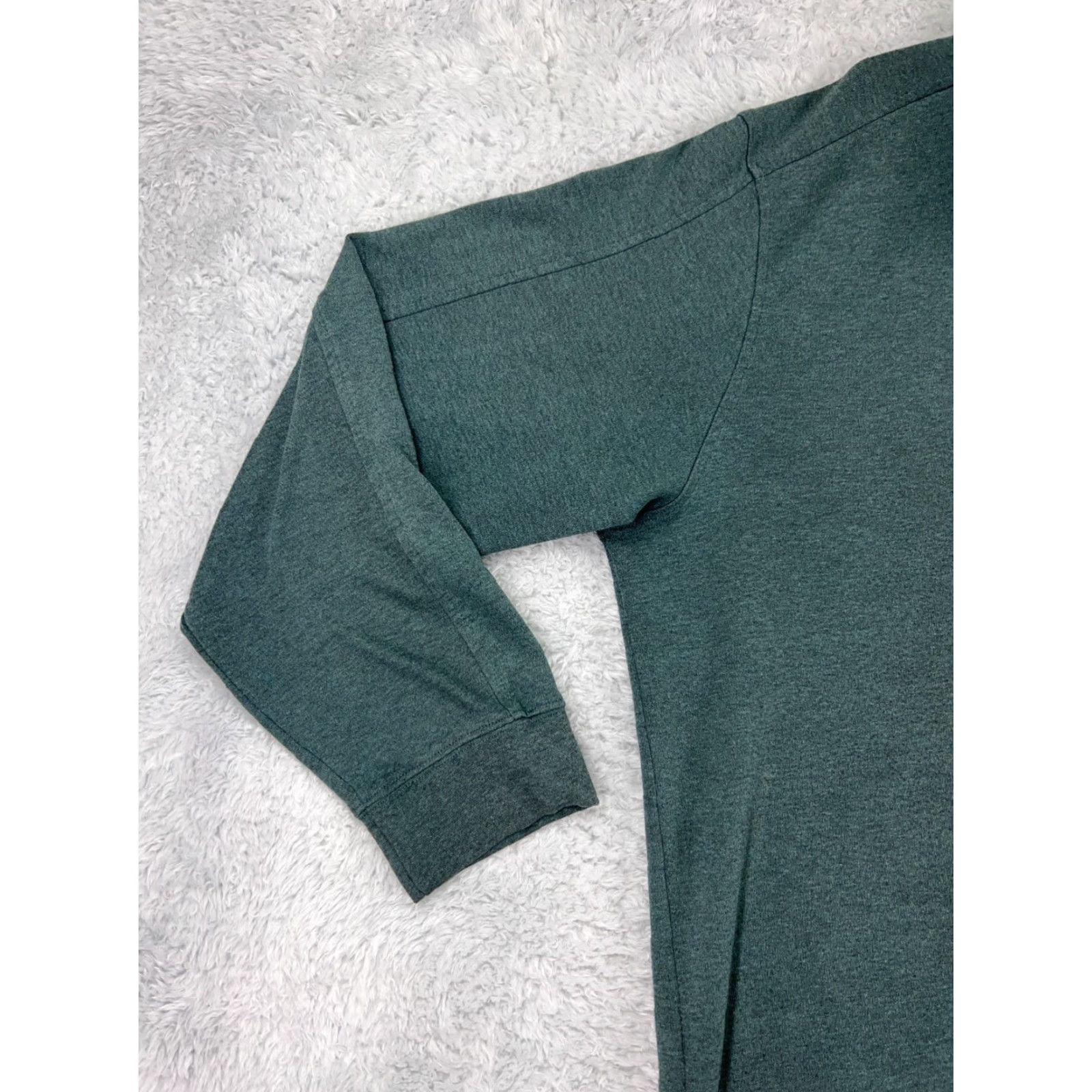 Vintage Greg Norman Mens Casual Shirt XL Green 1/4 Zip Lightweight Cotton Blend Sweater Pullover Size US XL / EU 56 / 4 - 7 Thumbnail