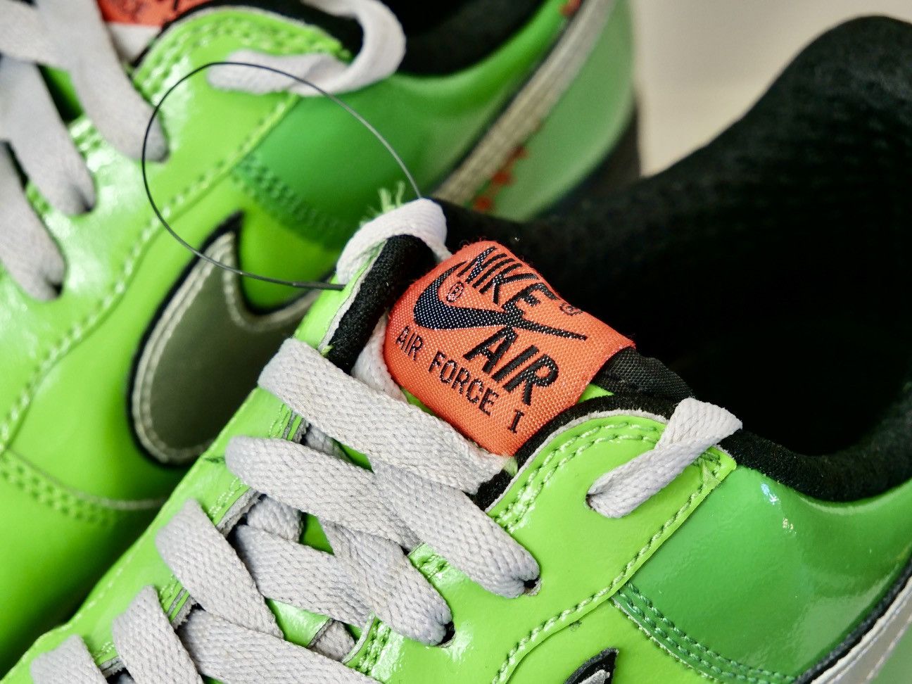 Nike Like New Nike Air Force AF1 QS Halloween Frankenstein Size US 9 / EU 42 - 14 Thumbnail