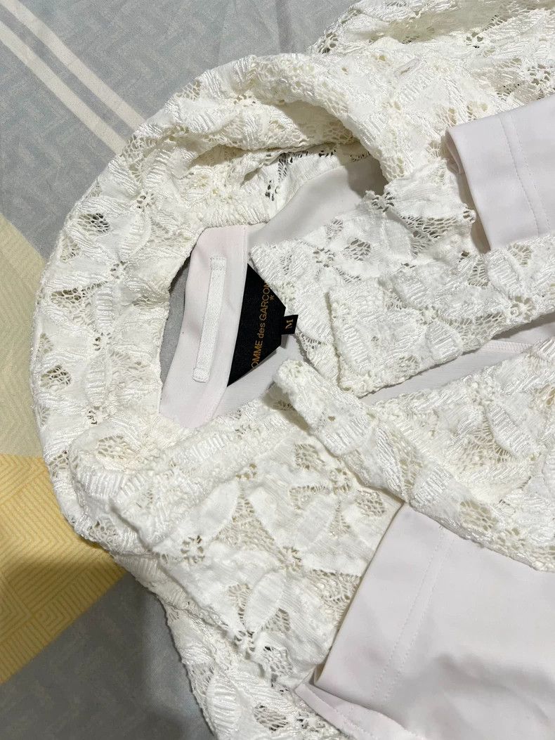 Comme des Garcons Comme des Garcons Lace dovetail coat Size M / US 6-8 / IT 42-44 - 8 Thumbnail