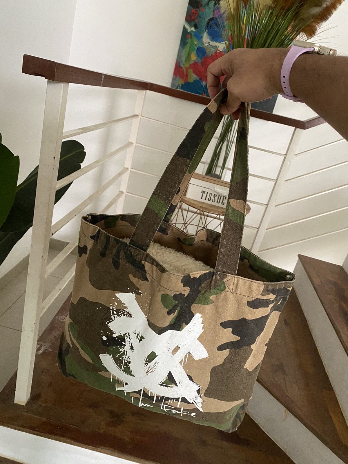 Hysteric Glamour Y2K CAMO KARE / ME Buggy tote bag UNITED ATHLE JAPAN Size ONE SIZE - 4 Thumbnail