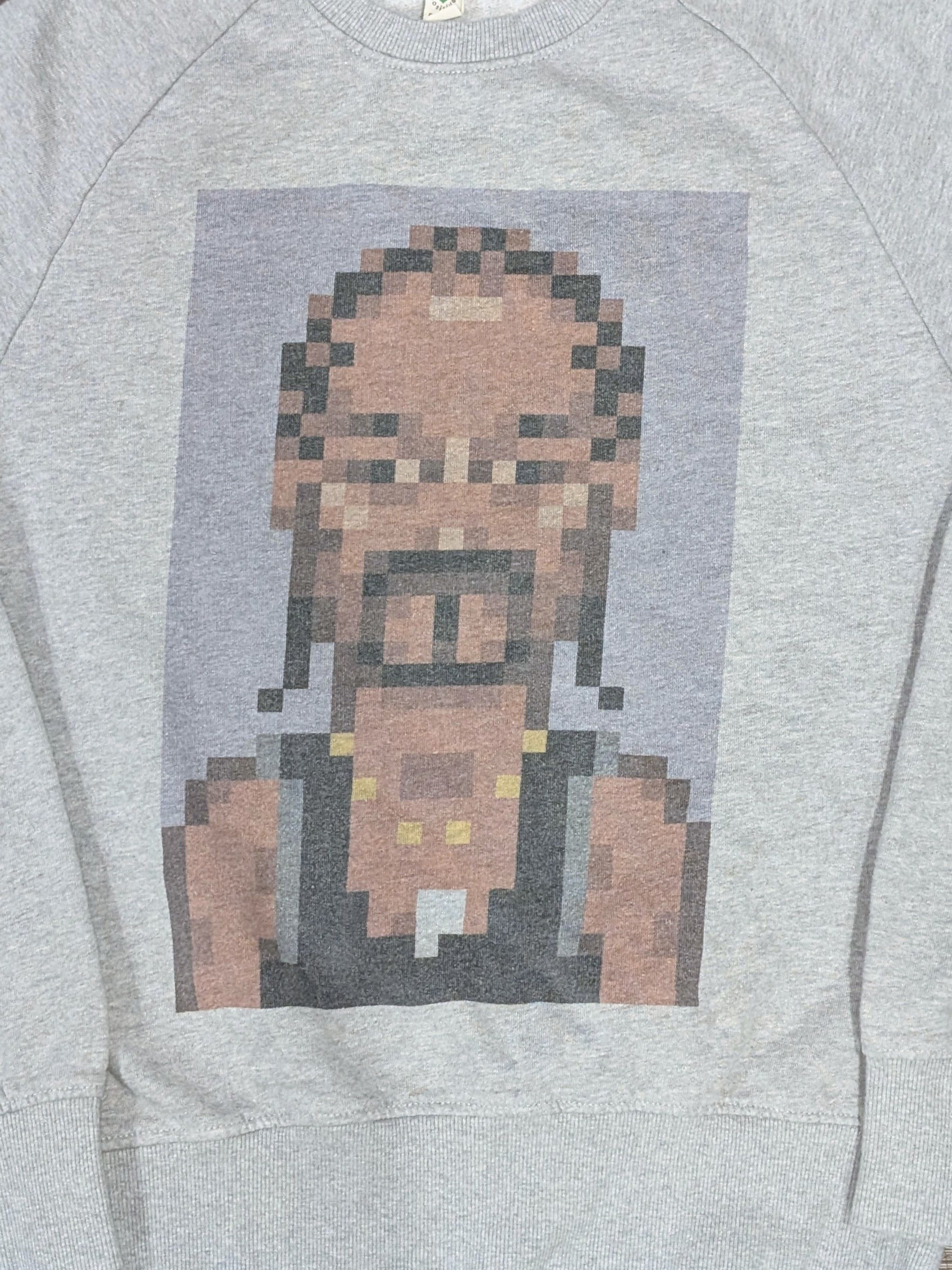 Snoop Dogg Pixelated Snoop Dogg raglan sweatshirt - SIZE S Size US S / EU 44-46 / 1 - 2 Thumbnail