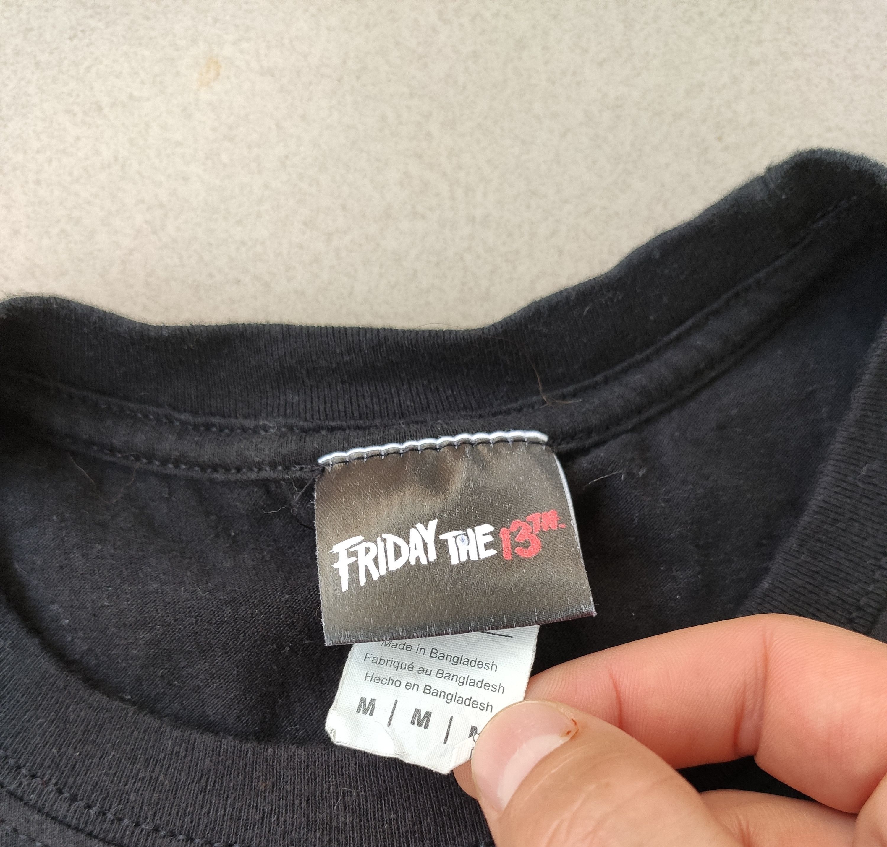 Vintage Vintage Friday 13th tee t-shirt usa horror Size US S / EU 44-46 / 1 - 5 Thumbnail