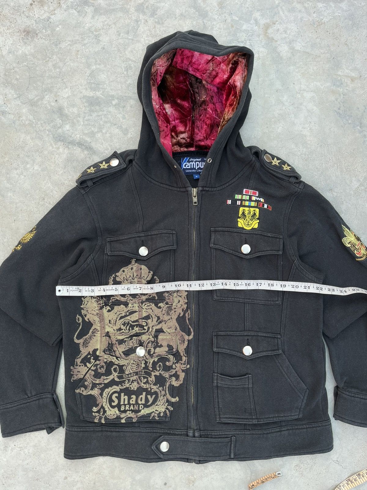 Ed Hardy RARE Y2K GRAPHICS GOTHIC 👹🕷️🐉 Size US M / EU 48-50 / 2 - 5 Thumbnail