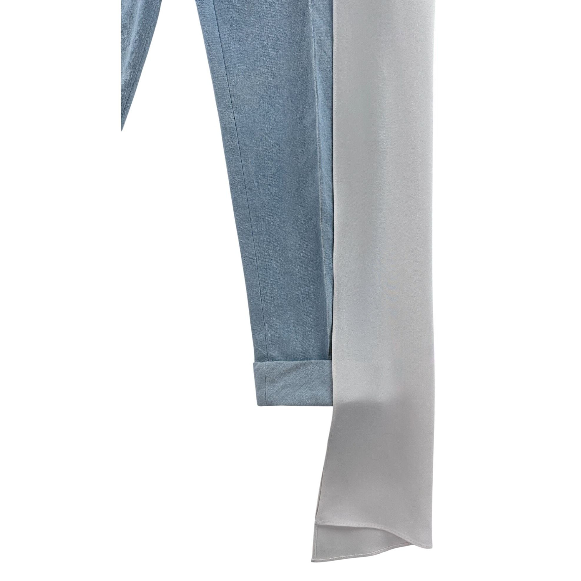 Other Hellessy Denim Cuffed Cropped Jeans Size 2 Size 28" / US 6 / IT 42 - 10 Thumbnail